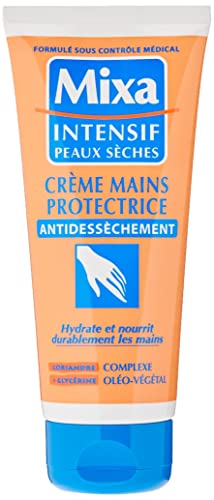 Mixa Intensif Trockene Haut – Handcreme gegen Austrocknen mit 100% pflanzlichen Ölen – 100 ml von Mixa