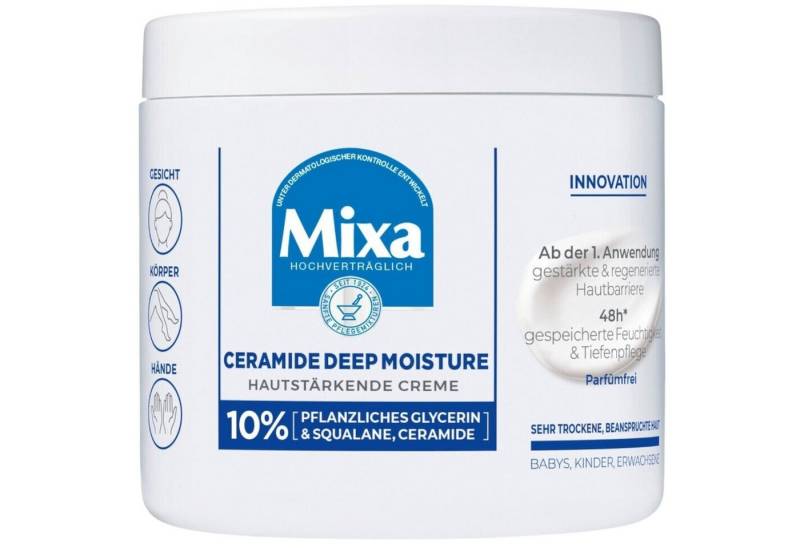 Mixa Körpercreme Mixa Pflegecreme Ceramide Deep Moisture, 400 ml von Mixa