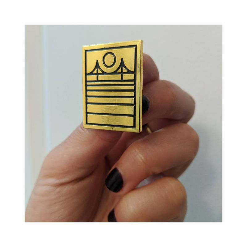 Vintage Metall Pin Vintage Metall Pin von MixandMatchPopUp