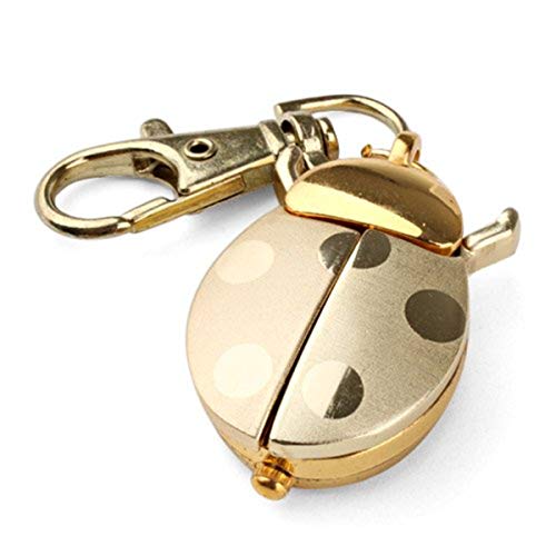 Mixe - Damen Armbanduhr Mixe433 - Marienkäfer Design - Quarz - Weiß - Magnetische Schließe - Analog - Compact - Niedlich - Geschenk - Auf Lager - Lange Garantie von Mixe