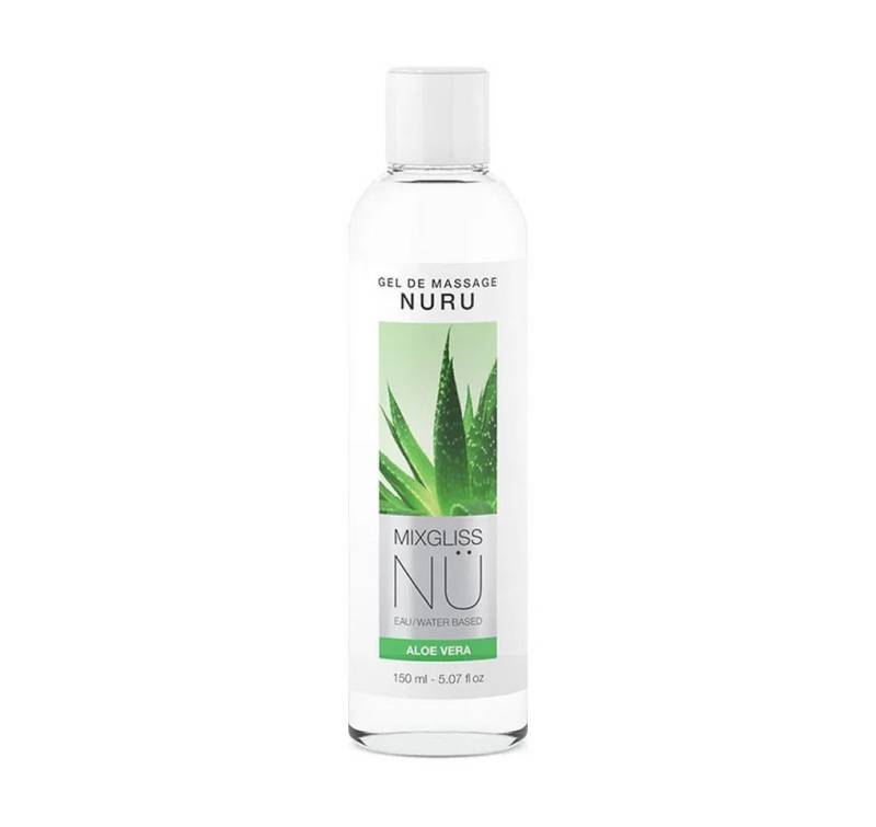 Mixgliss Gleit- und Massagegel NÜ Aloe Vera, Flasche mit 150ml, 1-tlg., Nuru Massage Gel mit extra feuchtem Aloe Vera Mixgliss Gleit- und Massagegel NÜ Aloe Vera, Flasche mit 150ml, 1-tlg., Nuru Massage Gel mit extra feuchtem Aloe Vera von Mixgliss