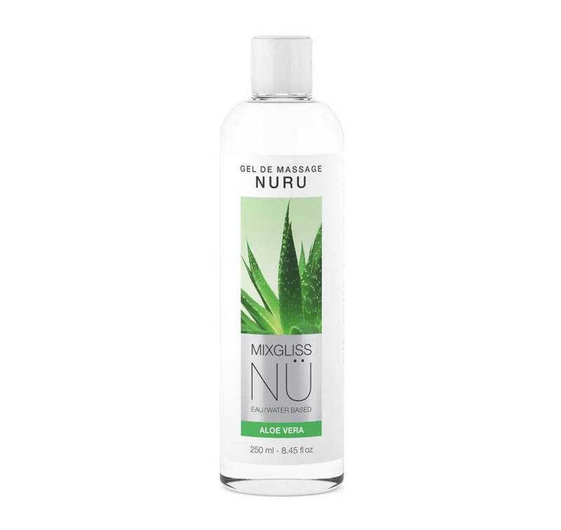 Mixgliss Gleit- und Massagegel NÜ Aloe Vera, Flasche mit 250ml, 1-tlg., Nuru Massage Gel mit extra feuchtem Aloe Vera Mixgliss Gleit- und Massagegel NÜ Aloe Vera, Flasche mit 250ml, 1-tlg., Nuru Massage Gel mit extra feuchtem Aloe Vera von Mixgliss