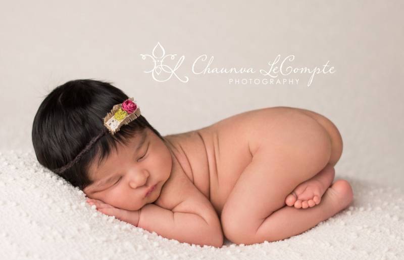 Rustikale Träume Krawattenrücken Stirnband Burlap Tieback Neugeborenes Mädchen Foto Requisite Fotografie Prop von MiyahsCloset