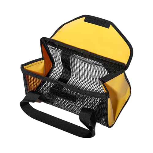 Miyanvuo Köderbeutel - Mesh Köderaufbewahrung Mit Tragegriff | Angel Jig Organizer,Für See Fluss Nacht Morgen Hochsee von Miyanvuo