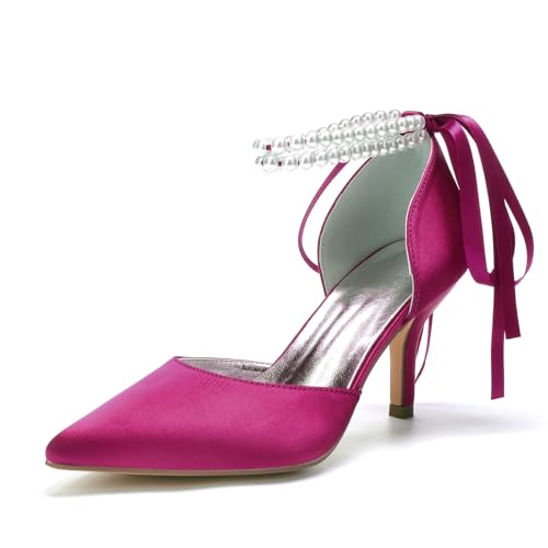 Miyoopark Damen Bequem Hochzeit Schuhe Geschlossene Abend Pumps M647 Fuchsia EU 41.5 Miyoopark Damen Bequem Hochzeit Schuhe Geschlossene Abend Pumps M647 Fuchsia EU 41.5 von Miyoopark