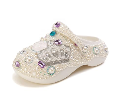 Miyoopark Damen Clogs mit Strass Fashion Sommer Hausschuhe T024 Weiß EU 40.5 Miyoopark Damen Clogs mit Strass Fashion Sommer Hausschuhe T024 Weiß EU 40.5 von Miyoopark