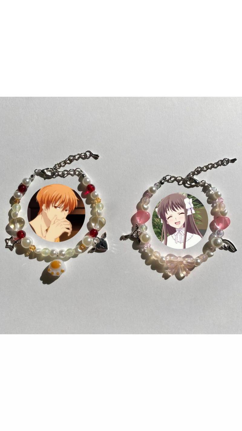 Anime Tohru & Kyo Matching Couple Bracelet von MiyusLovelyCrafts