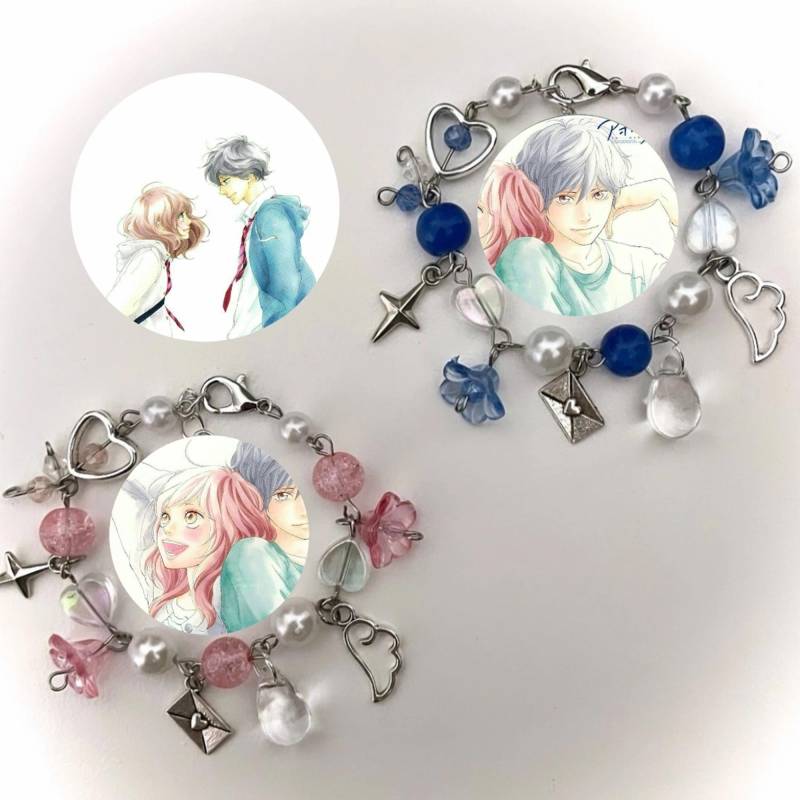 Anime Kou & Futaba Matching Bracelet For Couple Friendship Best Friend Lovers Him Her Boyfriend Girlfriend Anime Kou & Futaba Matching Bracelet For Couple Friendship Best Friend Lovers Him Her Boyfriend Girlfriend von MiyusLovelyShop