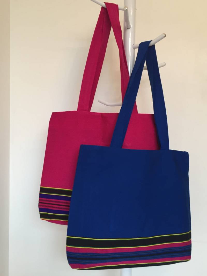 Baumwolltuch Einkaufstaschen Baumwolltuch Einkaufstaschen von MizBizCushions