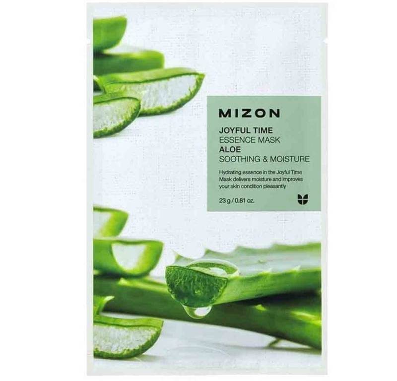 Mizon Gesichtsmaske MIZON, Joyful Time Essence Mask (Aloe) Soothing & Moisturizing - 23 g von Mizon