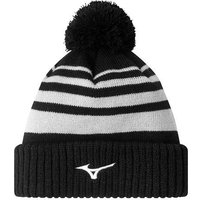 Mizuno Breath Thermo Pom Beanie schwarz von Mizuno