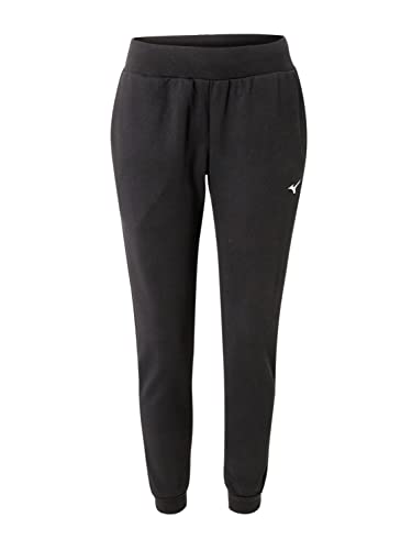 Mizuno Damen Athletic Sweat Pant Trainingshose, Schwarz, L von Mizuno