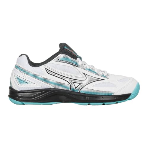 Mizuno Damen Break Shot 4 Carpet Tennisschuhe Teppichschuh Weiß - Blau 42,5 von Mizuno