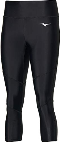 Mizuno Damen Core 3/4 Strumpfhose, Black, L von Mizuno