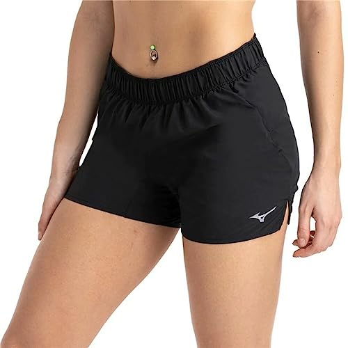 Mizuno Damen Core 5.5 Shorts, Black, XL von Mizuno