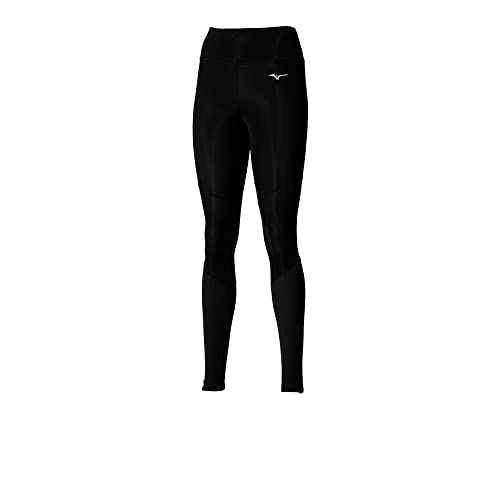 Mizuno Damen Core Long Tight Freizeithose, Schwarz, M von Mizuno