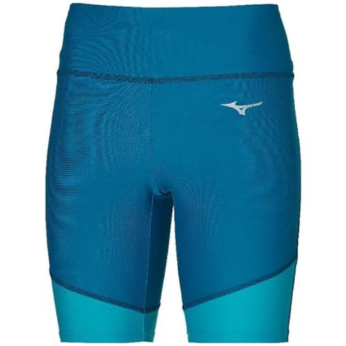 Mizuno Damen Core Mid Tight Trainingshose, Marokkoblau, S Slim von Mizuno