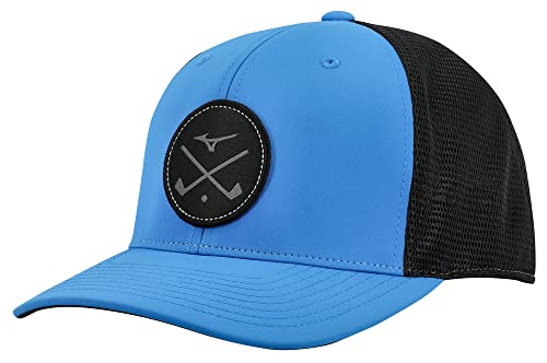 Mizuno Damen Crossed Clubs Meshback Hat Golfmütze, Perlblau (Pearl Blue), Einheitsgröße von Mizuno