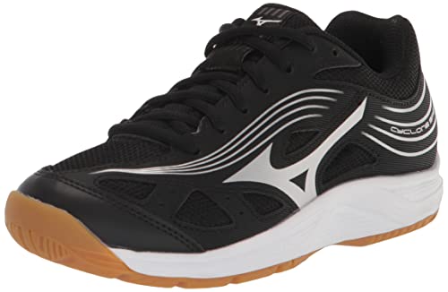 Mizuno Damen Cyclone Speed 3 Volleyballschuh, schwarz/Silber, 39 EU von Mizuno