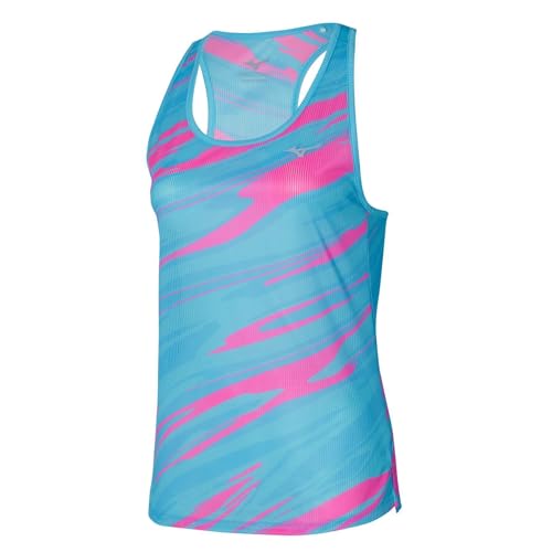 Mizuno Damen DAF Graphic Tank t-Shirt, Antiker Sand, L von Mizuno