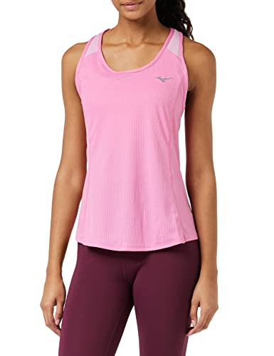 Mizuno Damen Dryaeroflow Tank Weste, Wilde Orchidee, L von Mizuno