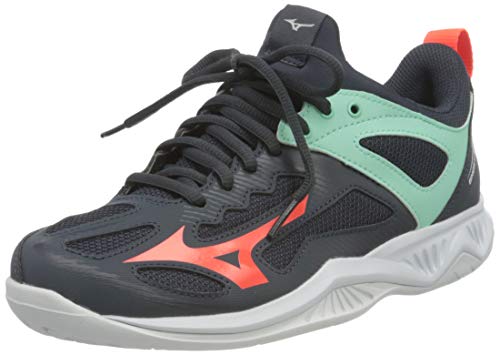 Mizuno Damen Ghost Shadow Handballschuh, IndiaI/FieryCoral2/IceG, 40 EU von Mizuno