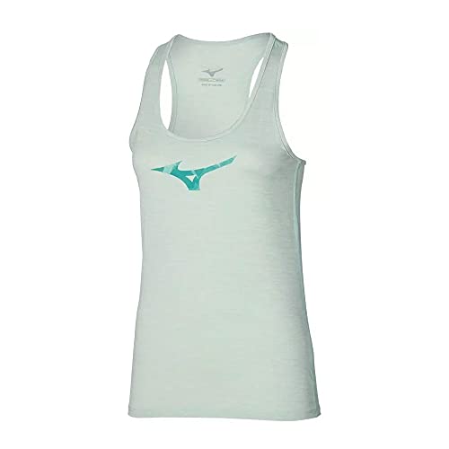 Mizuno Damen Impulse Core Graphic Unterhemd, Surf Spray, M von Mizuno