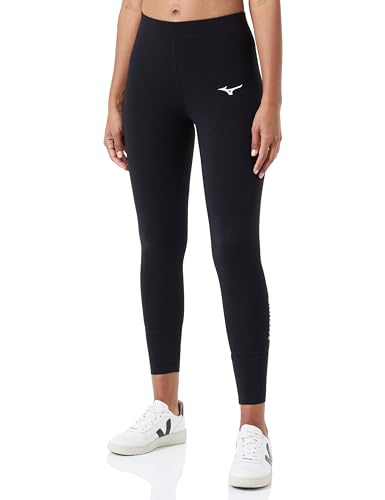 Mizuno Damen Leggings Freizeithose, Schwarz, M von Mizuno