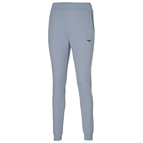 Mizuno Damen Sportliche Sweathose Sweatpants, Blauer Blizzard, XS von Mizuno