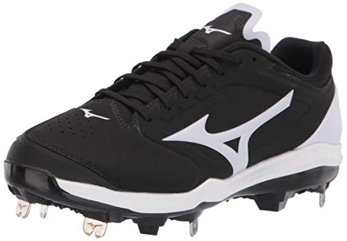 Mizuno Damen Cleat Softballschuh, schwarz/weiß, 41 EU von Mizuno