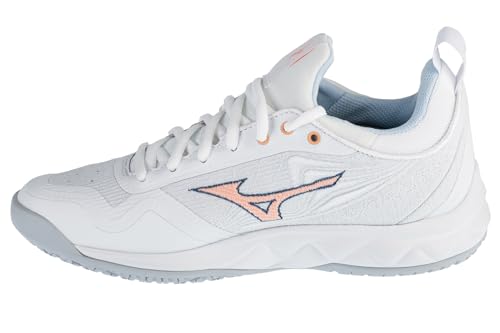 Mizuno Damen Volleyball Shoes, weiß, 41 EU von Mizuno