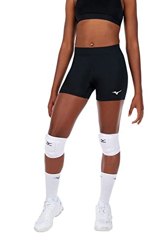 Mizuno Damen Vortex V2 Volleyball Shorts, Schwarz, S von Mizuno