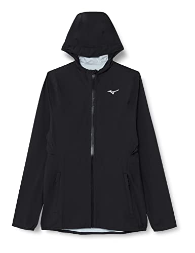 Mizuno Damen Waterproof 20K ER Schlupfjacke, Black, S von Mizuno