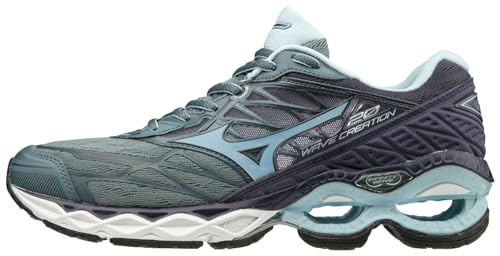 Mizuno Damen Wave Creation 20, Graphit/Cool Blue, 41 EU von Mizuno