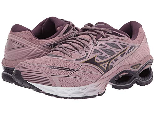 Mizuno Damen Wave Creation 20 Laufschuh, Woodrose-Plum Perfect, 40.5 EU von Mizuno