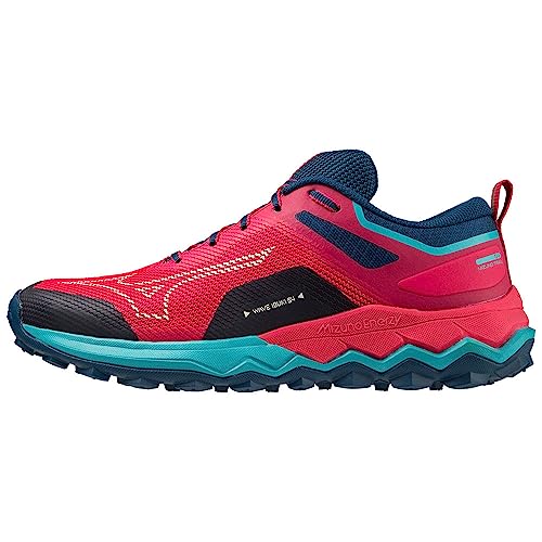 Mizuno Damen Wave Ibuki 4 Laufen, Jazzy Bluebird Bopal, 37 EU von Mizuno