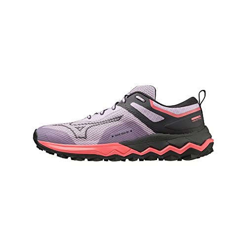 Mizuno Damen Wave Ibuki 4 Laufschuhe Trailschuh Lila - Schwarz 40,5 von Mizuno