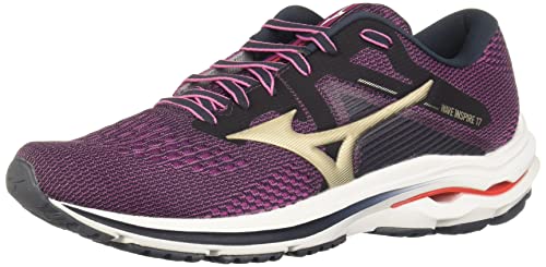 Mizuno Damen Wave Inspire 17 Laufschuh, India Ink, 36.5 EU von Mizuno