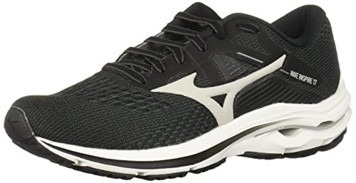 Mizuno Wave Inspire 17 Damen-Laufschuh, Dark Shadow - Lunar, 12 Wide von Mizuno