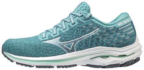 Mizuno Damen Wave Inspire 17 Laufschuh, Dusty Turquoise, 43 EU von Mizuno