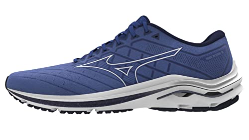 Mizuno Damen Wave Inspire 18 Laufschuh, Amparob Wht Deepcobalt, 37 EU von Mizuno