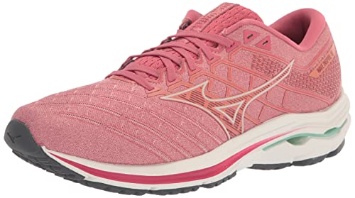 Mizuno Damen Wave Inspire 18 Sneaker, Rosette-schneeweiß, 44 EU von Mizuno