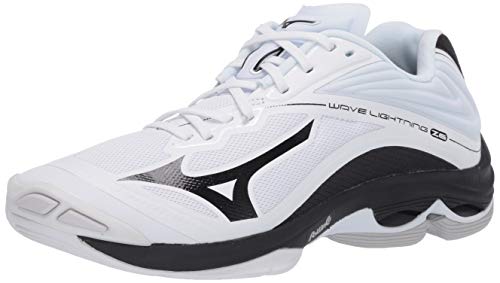 Mizuno Wave Lightning Z6 Damen Volleyball-Schuh, weiß/schwarz, 44 EU von Mizuno