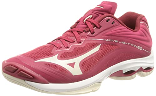 Mizuno Damen Wave Lightning Z6 Walking-Schuh, Persian Red White Sand Biking Red, 42.5 EU von Mizuno