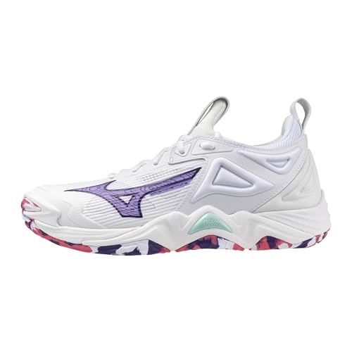 Mizuno Damen Wave Momentum 3 Volleyballschuh, Violetter Quarz, 10.5 Wide von Mizuno