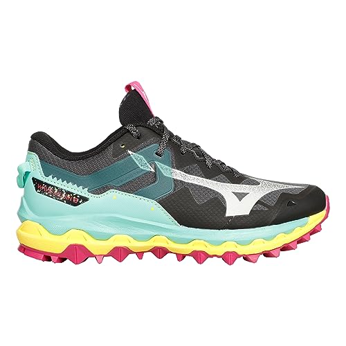 Mizuno Damen Wave Mujin 9 Laufschuhe Trailschuh Grau - Grün 40,5 von Mizuno