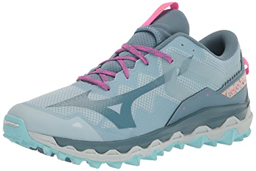 Mizuno Damen Wave Mujin 9 Wasserschuh, Vergissmeinnicht-Nimbus Cloud, 40 EU Mizuno Damen Wave Mujin 9 Wasserschuh, Vergissmeinnicht-Nimbus Cloud, 40 EU von Mizuno