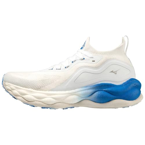 Mizuno Damen Wave Neo Ultra Laufschuhe, Undyedwht 8401c Pblue, 41 EU von Mizuno