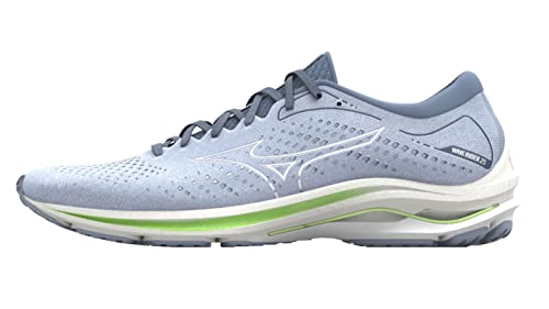 Mizuno Damen Wave Rider Walking-Schuh, Heather/White/NeoLime, 40 EU von Mizuno