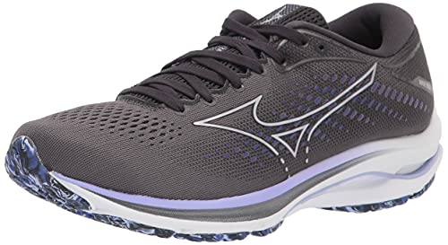 Mizuno Damen Wave Rider 25 Laufschuh, Geschwärzte Perle, 36.5 EU von Mizuno